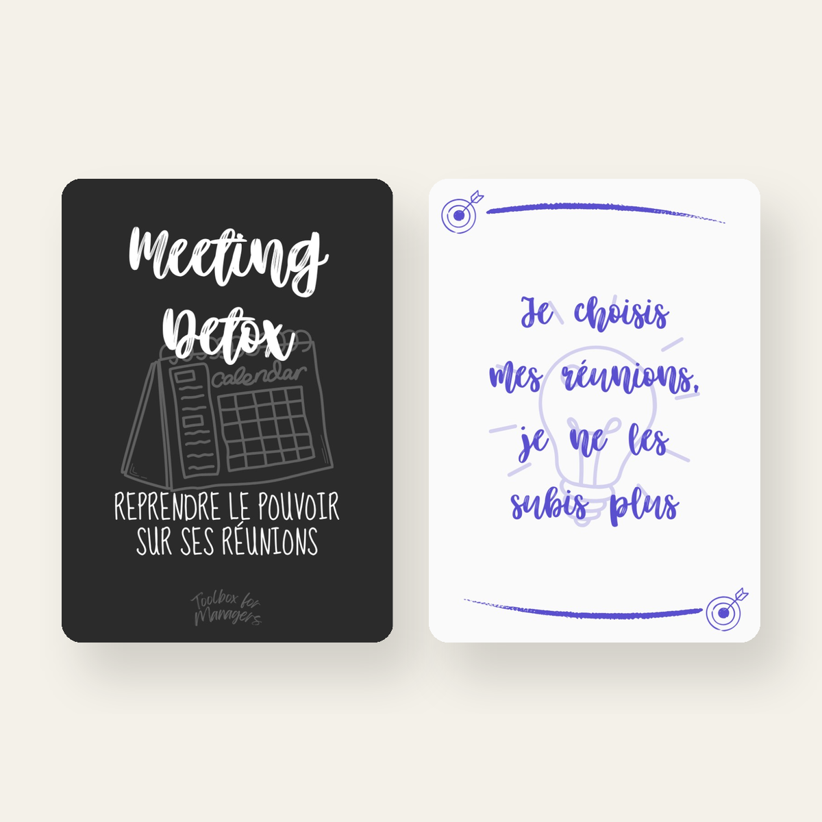 Meeting Detox — couverture et règle de leadership