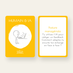 Extension Humain & IA — couverture et carte exemple