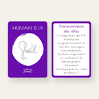 Extension Humain & IA Managers de Managers — couverture et carte exemple