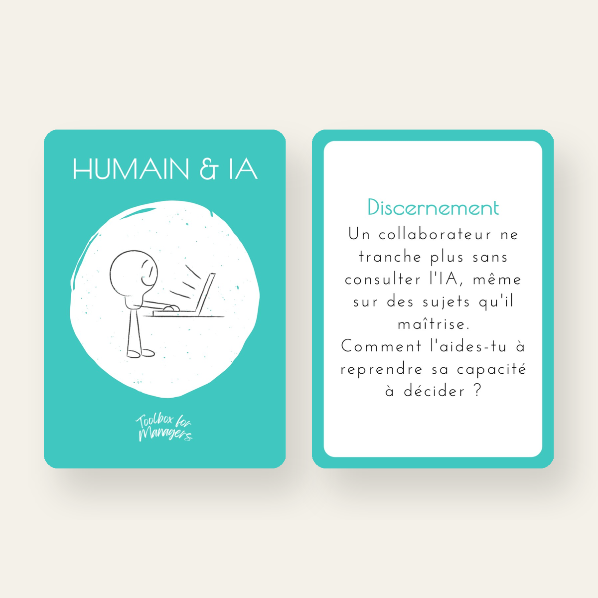 Extension Humain & IA Senior — couverture et carte exemple