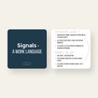 Signals — couverture et règles du jeu