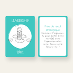 Leadership Challenge Senior — couverture et carte exemple