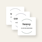 Signals — cartes unclear, conflicting, heavy