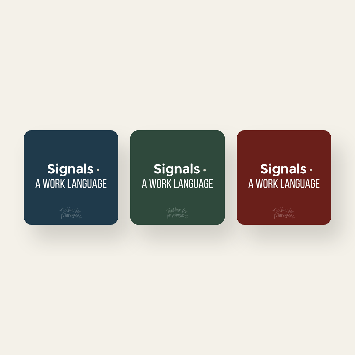 Signals — variantes de couverture