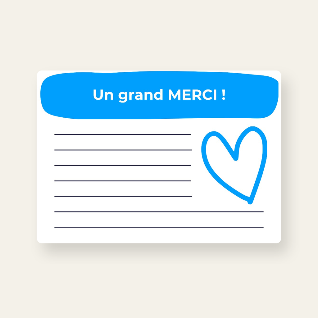 Kudos Cards CNV — Un grand MERCI !