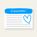 Kudos Cards CNV — Un grand MERCI !