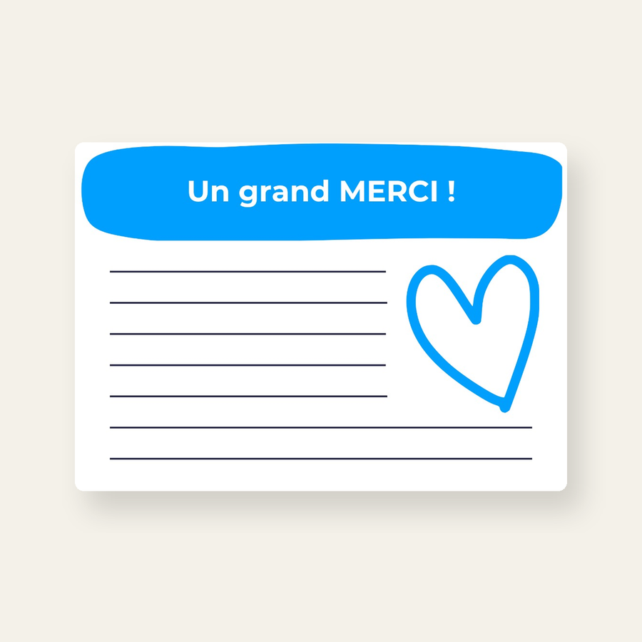 Kudos Cards CNV — Un grand MERCI !